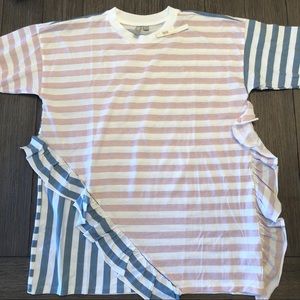 NWT ASOS RUFFLE TEE